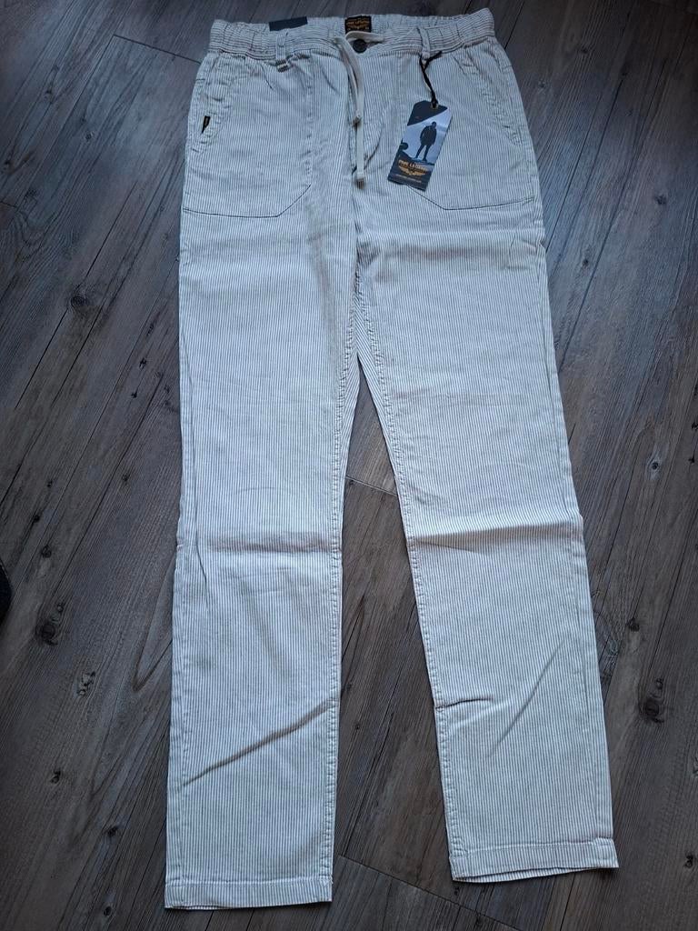 PME LEGEND Liftmaster linnen broek W33 L34 (voorjaar-zomer), Overige kleuren, Nieuw, Ophalen of Verzenden, W33 - W34 (confectie 48/50)