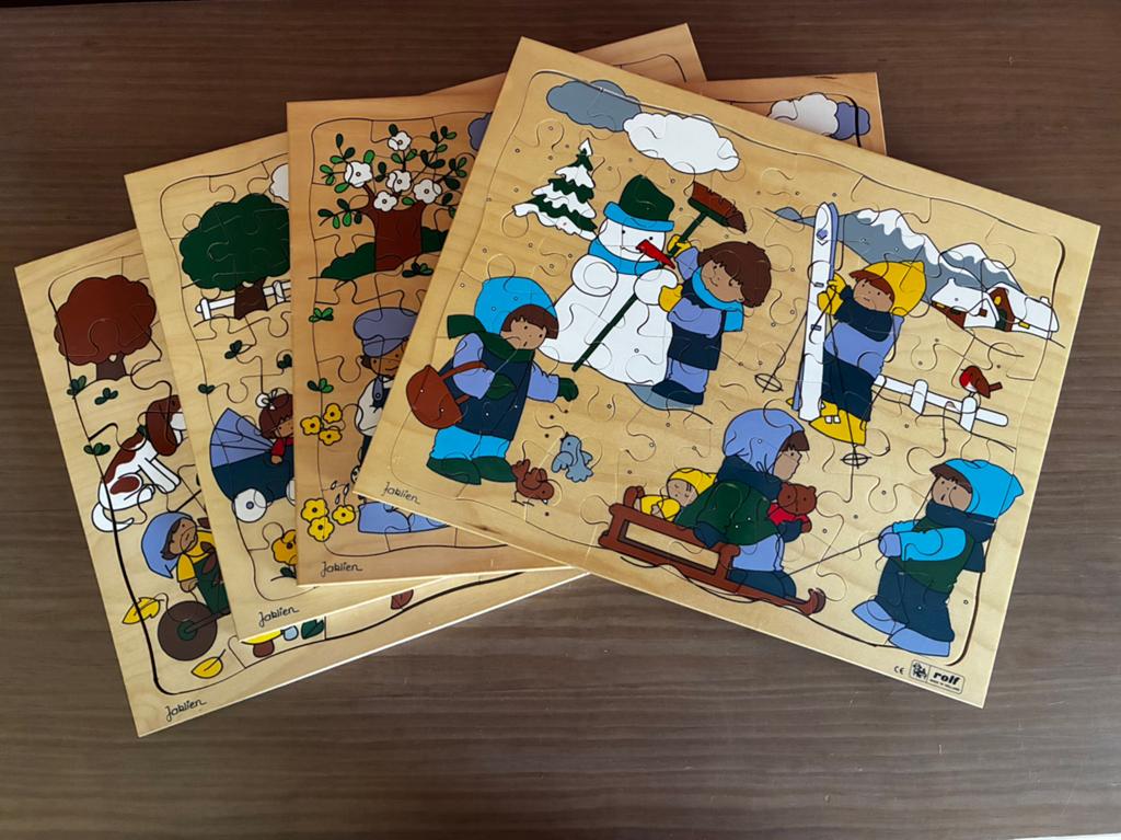 Houten kinder legpuzzel, Ophalen of Verzenden, Zo goed als nieuw