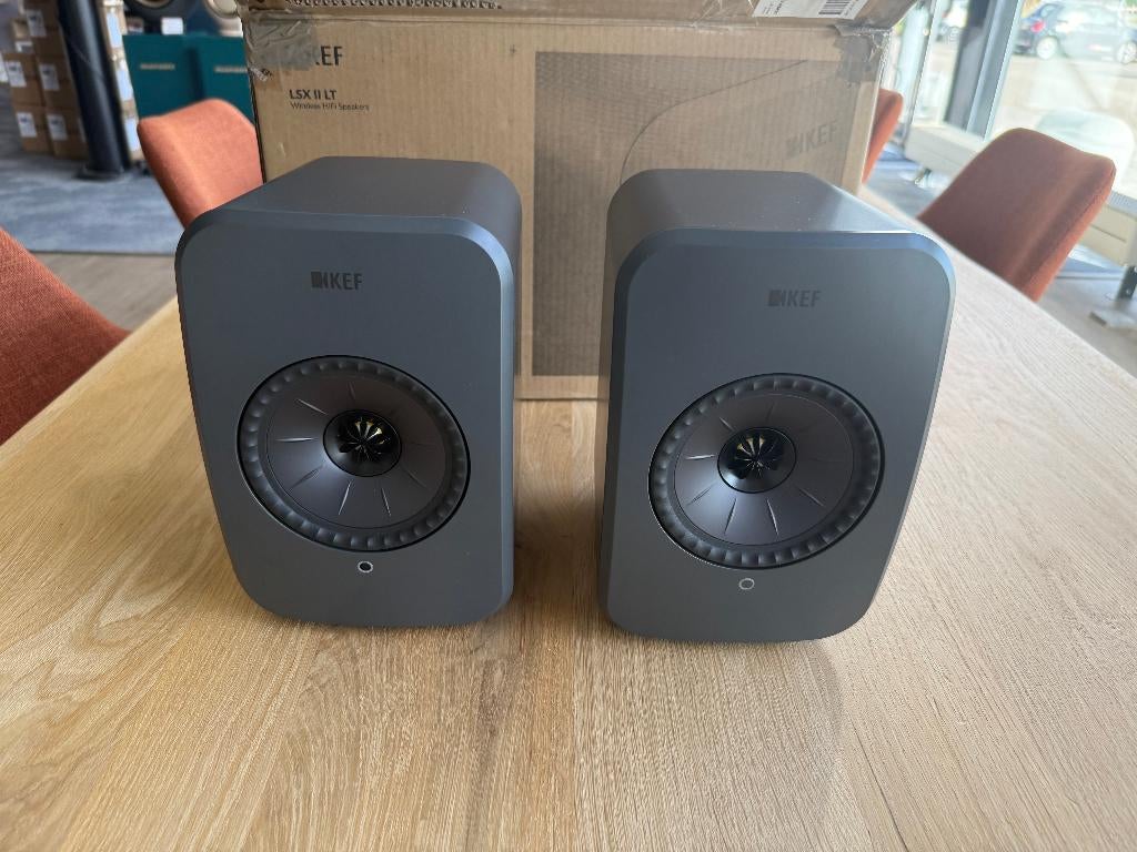 KEF LSXIILT - Gray - Nieuwstaat, Overige merken, Ophalen of Verzenden, Zo goed als nieuw, 120 watt of meer