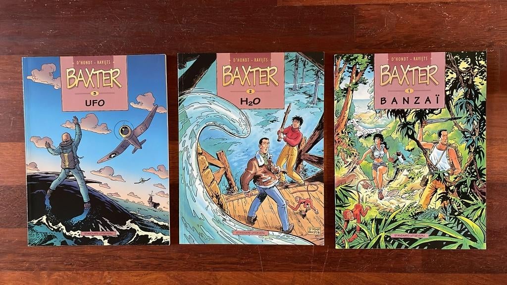Stripboeken: Baxter, Meerdere stripboeken, Ophalen of Verzenden, Gelezen