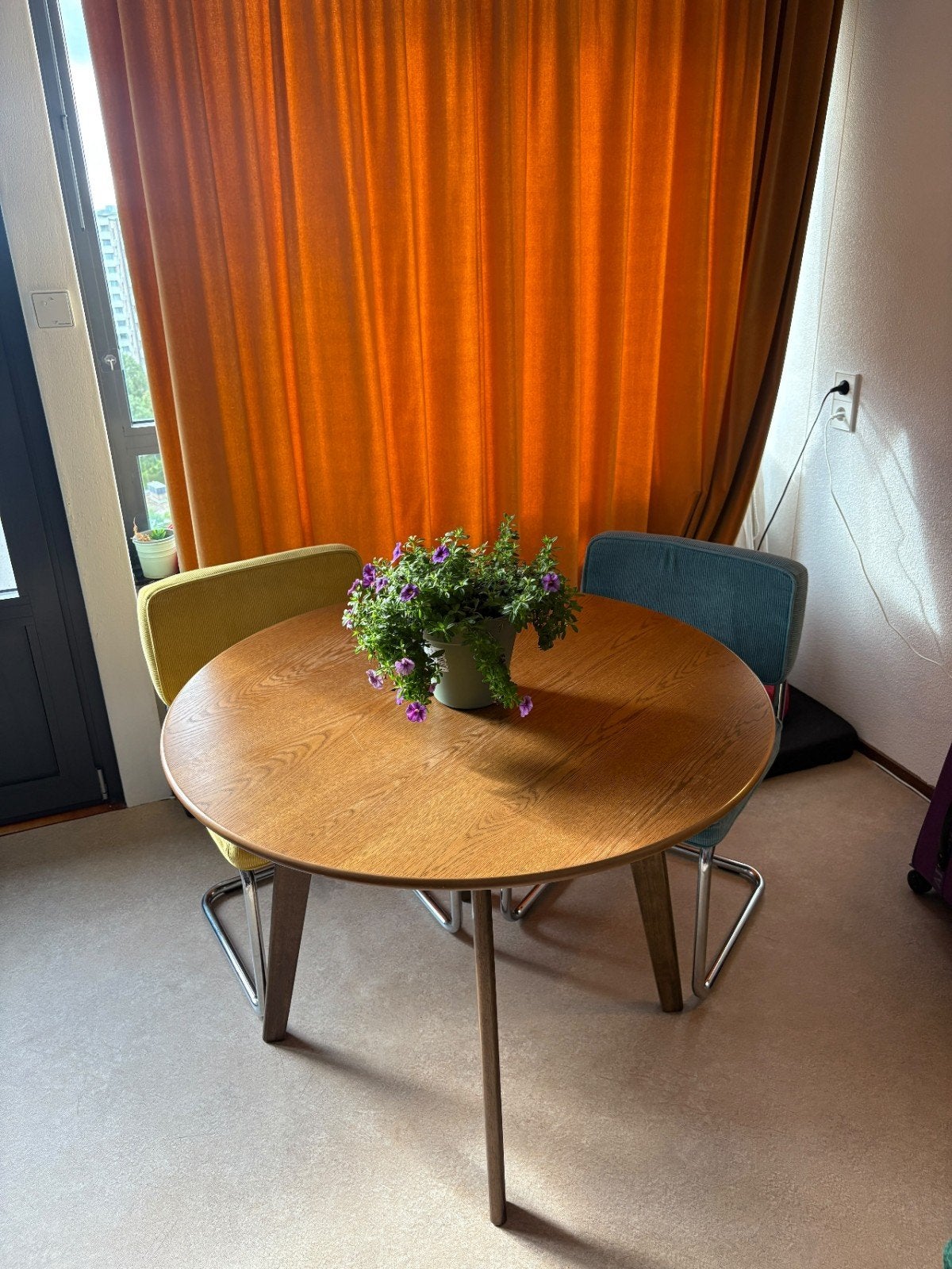 eettafel stoelen., Huis en Inrichting, Ophalen, Rond, 100 tot 150 cm, Minder dan 50 cm