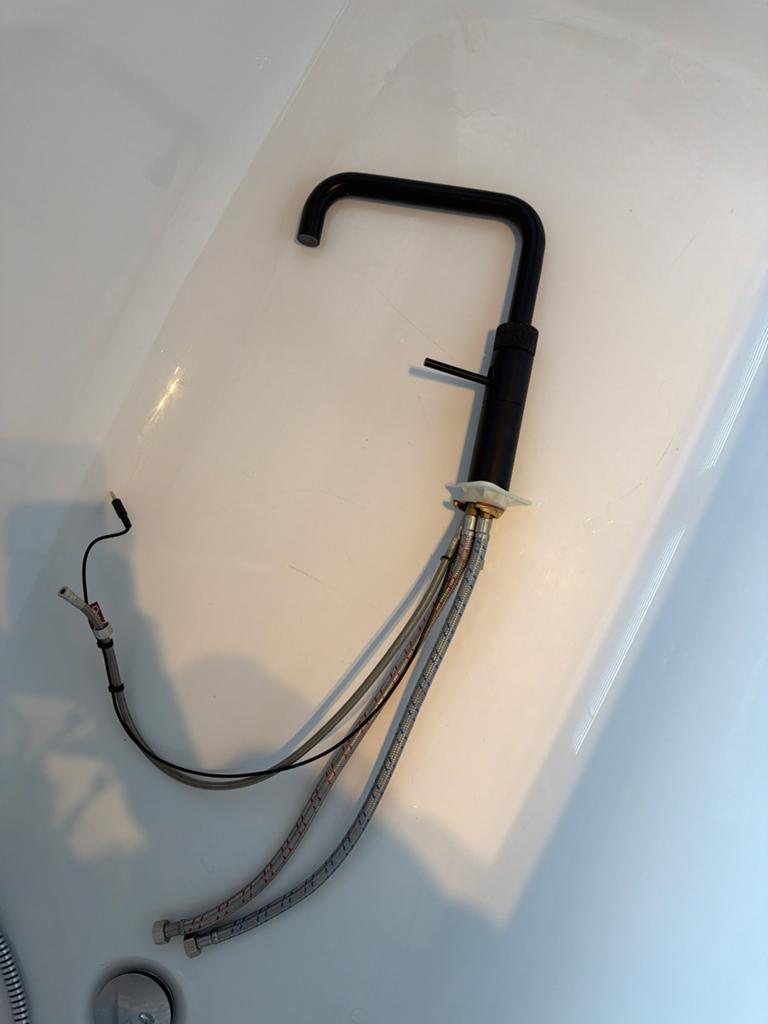 Zwarte Quooker kraan, 2 jaar oud (incl. aankoopbewijs), Ophalen, Overige typen, Zo goed als nieuw, Zwart