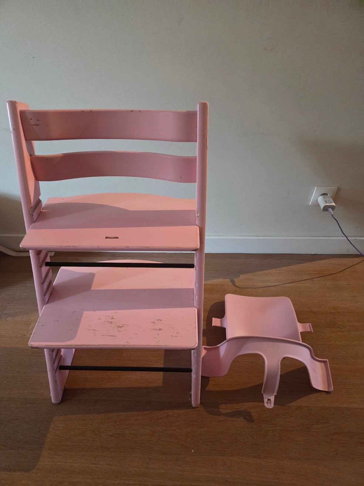 tripp trapp stoel, Kinderen en Baby's, Kinderstoelen, Ophalen, Gebruikt, Meegroeistoel, Stoelverkleiner