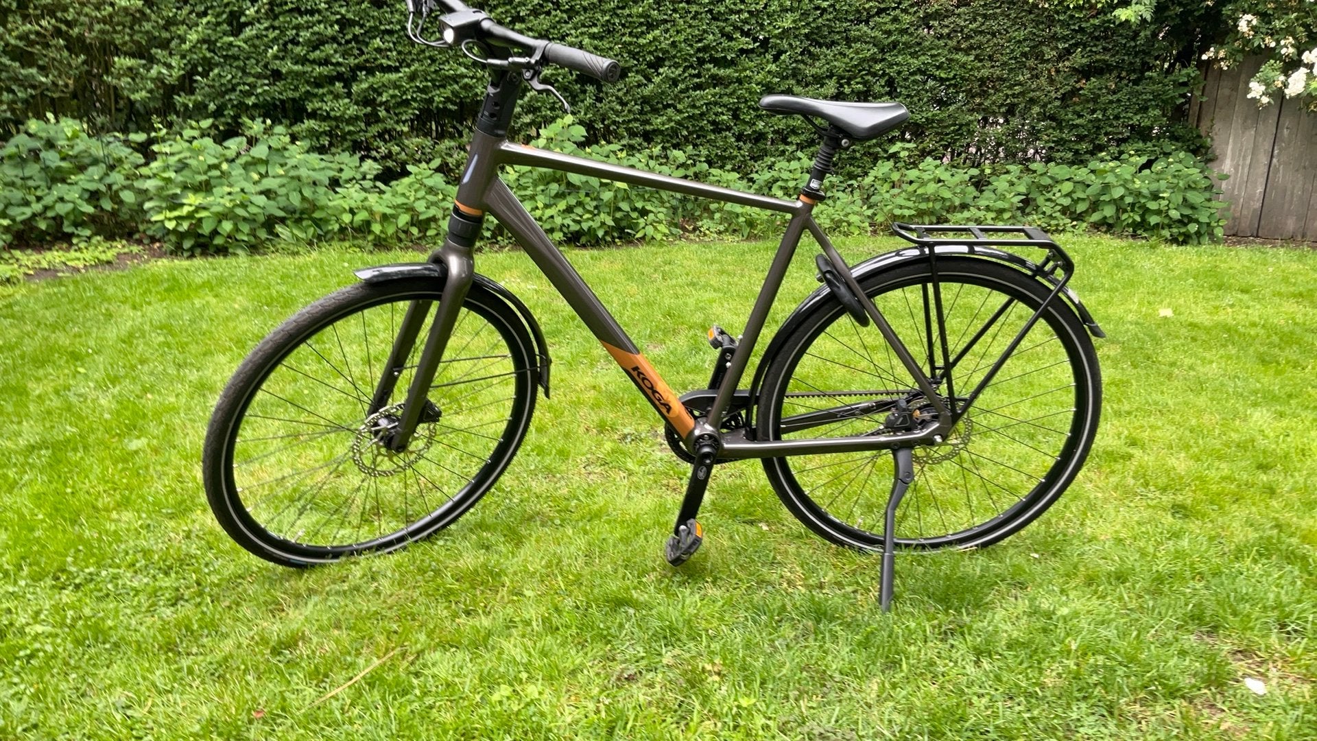 Koga F3 8,0  Kleur: lime stone high gloss. Zeer goede staat., Fietsen en Brommers, Fietsen | Heren | Herenfietsen, Versnellingen