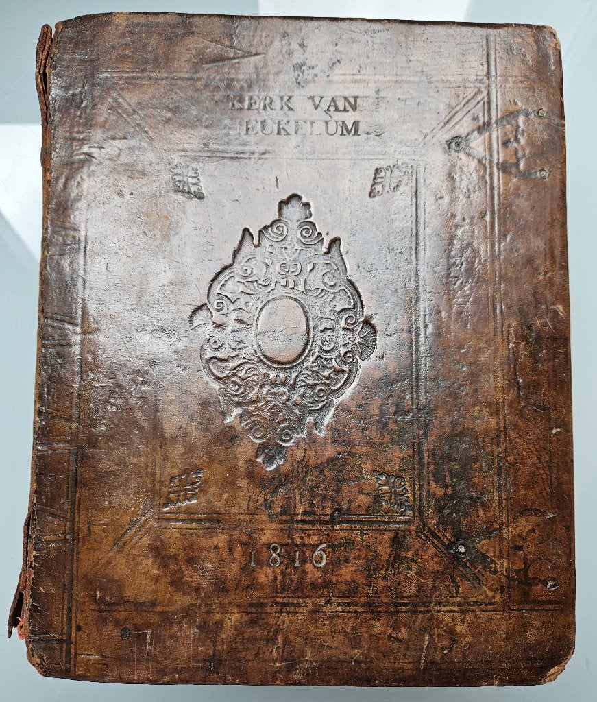 Bijbel van de Kerk van Heukelum uit 1816, Ophalen of Verzenden
