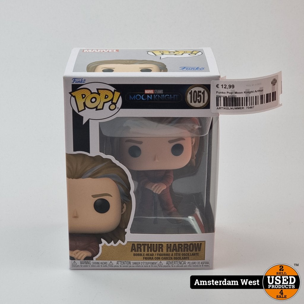 Funko Pop! Moon Knight Arthur Harrow #1051, Funko, Gebruikt, Support@funko.com, 2802 Wetmore Avenue, Suite 300
Everett, WA 98201
USA