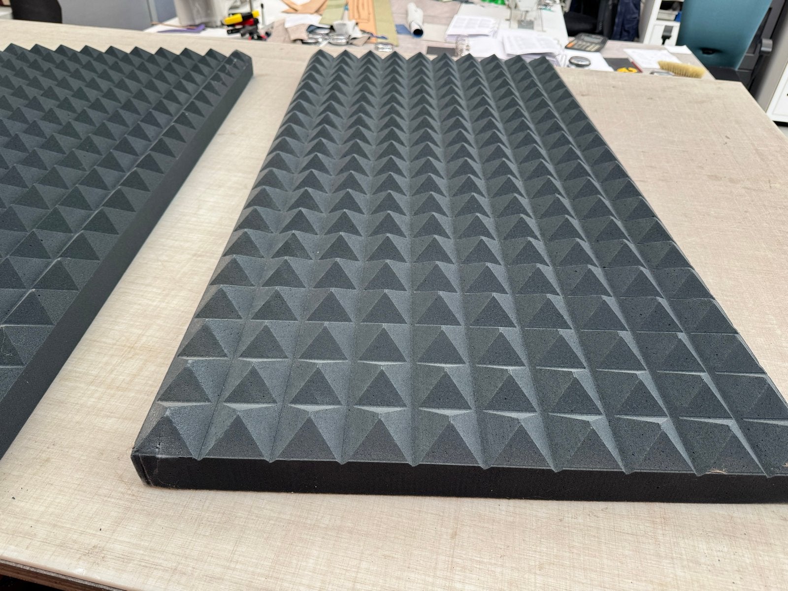 Akoestische pyramide platen van melamine schuim, Ophalen of Verzenden, Nieuw