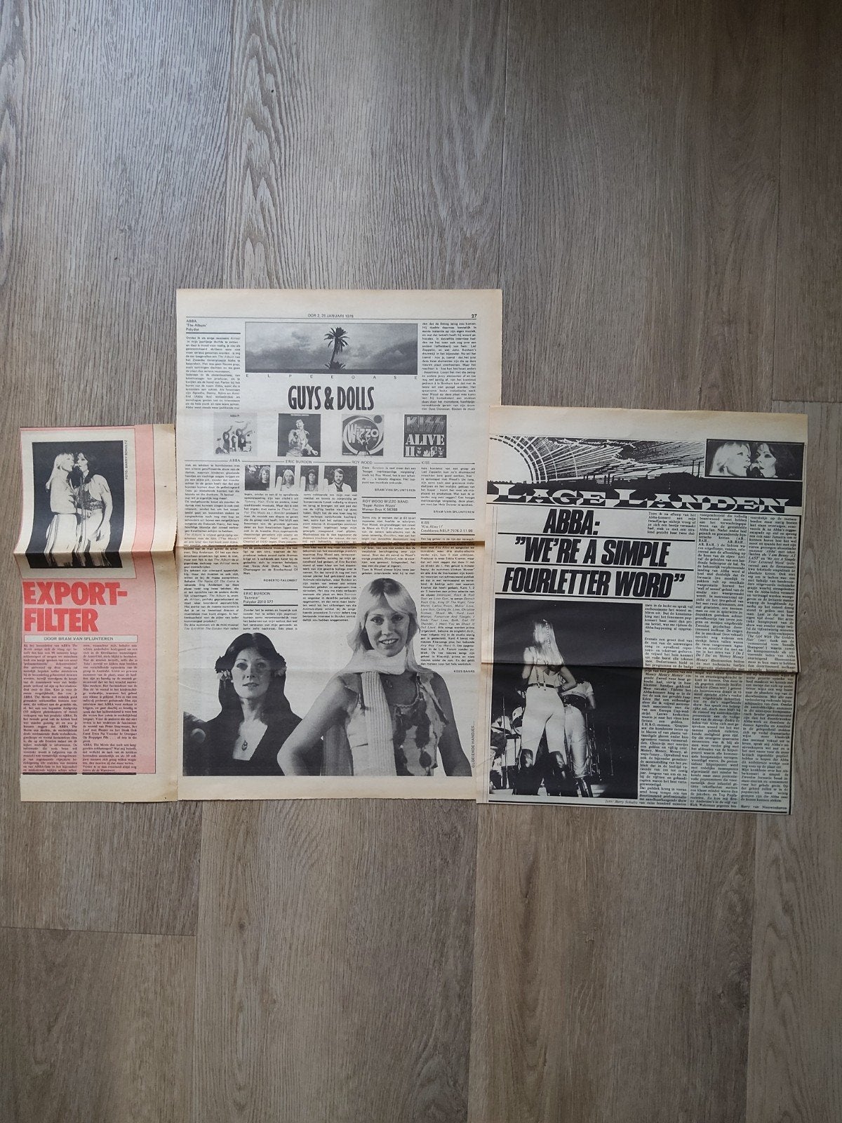 ABBA, Ophalen of Verzenden, 1980 tot heden, Tijdschrift