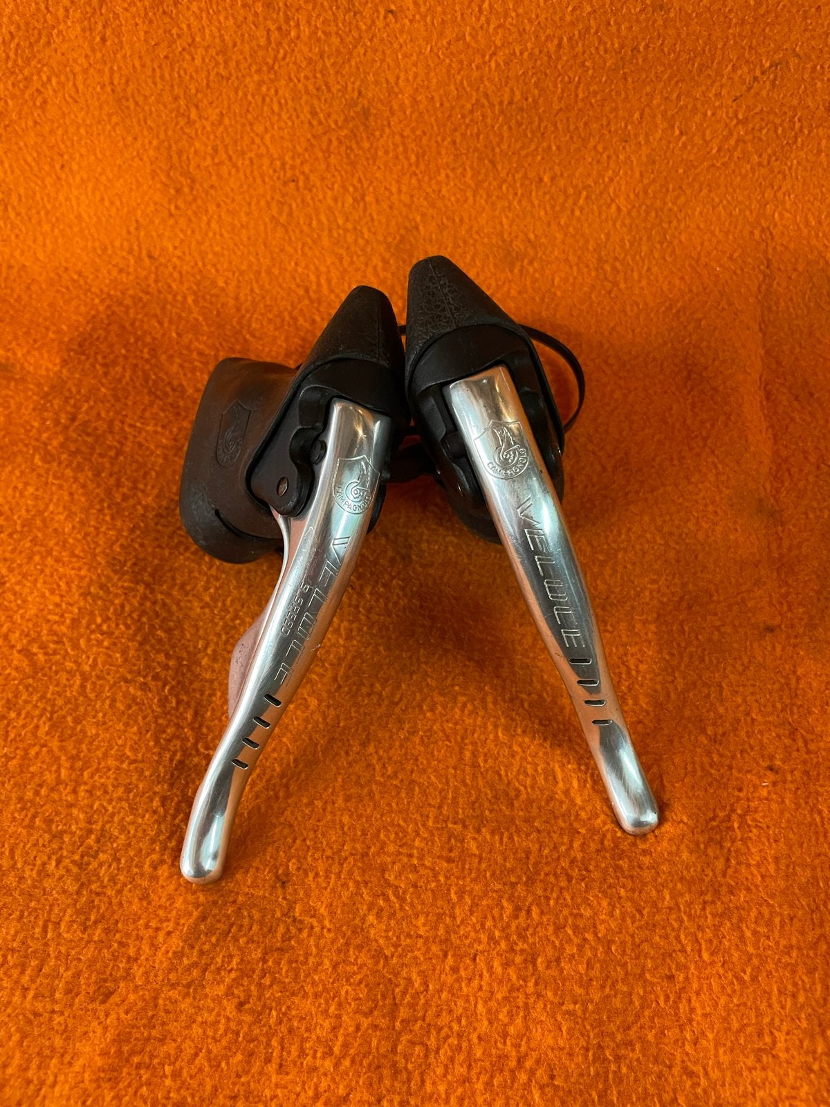 Campagnolo Veloce 9 Speed Shifters racefiets schakeling, Verzenden, Gebruikt, Overige typen
