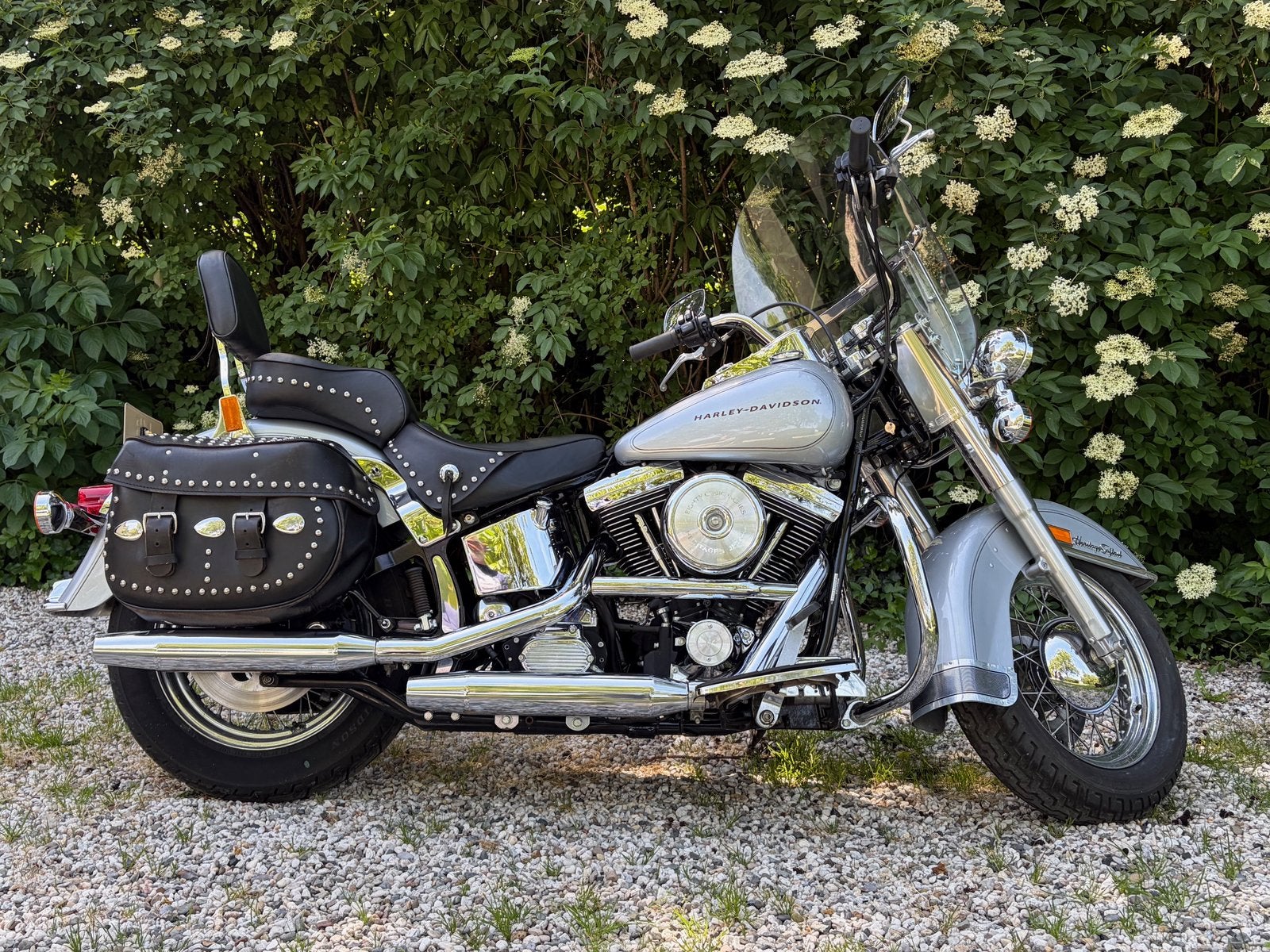 Harley-Davidson Heritage Softail Classic kleur Diamond Ice., Motoren, Motoren | Harley-Davidson, Chopper, Particulier, Meer dan 35 kW