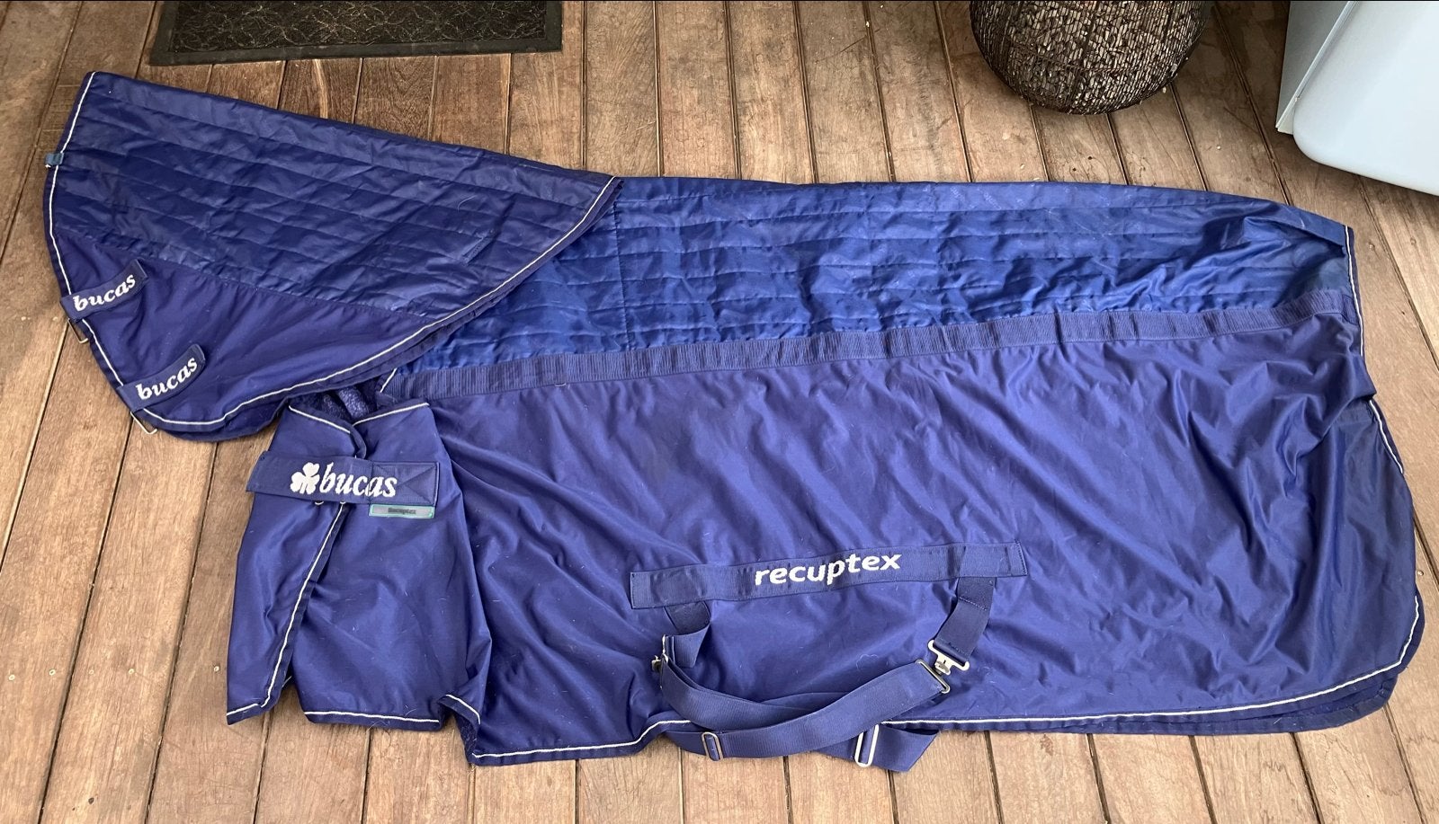 Bucas Recuptex Therapie deken, maat 6.0 met hals!, Dieren en Toebehoren, Paarden en Pony's | Dekens en Dekjes, Ophalen of Verzenden