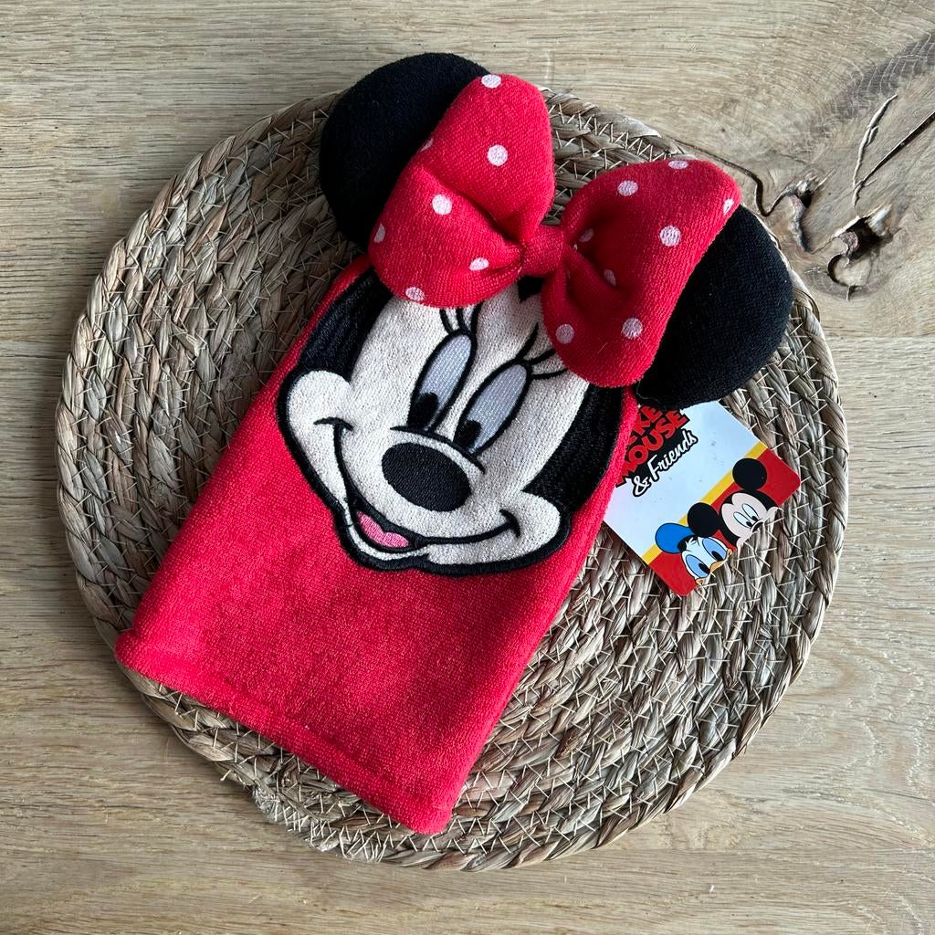 Nieuwe Minnie Mouse washandschoen, Ophalen of Verzenden, Nieuw, Zwart, Overige typen