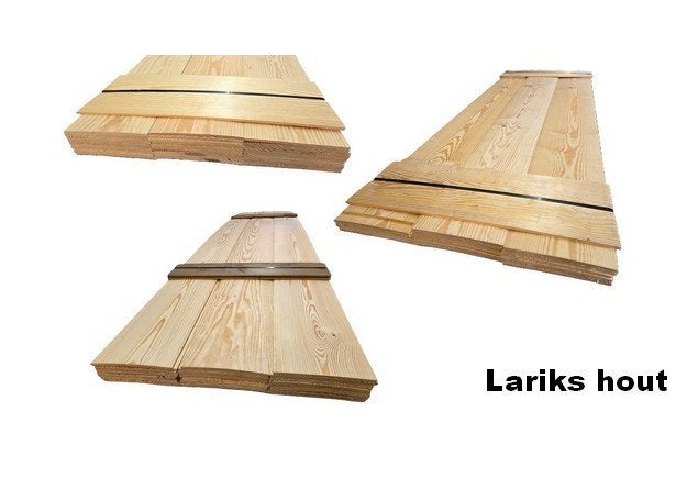 Diverse Partijen Lariks Planken 28.8 cm breed