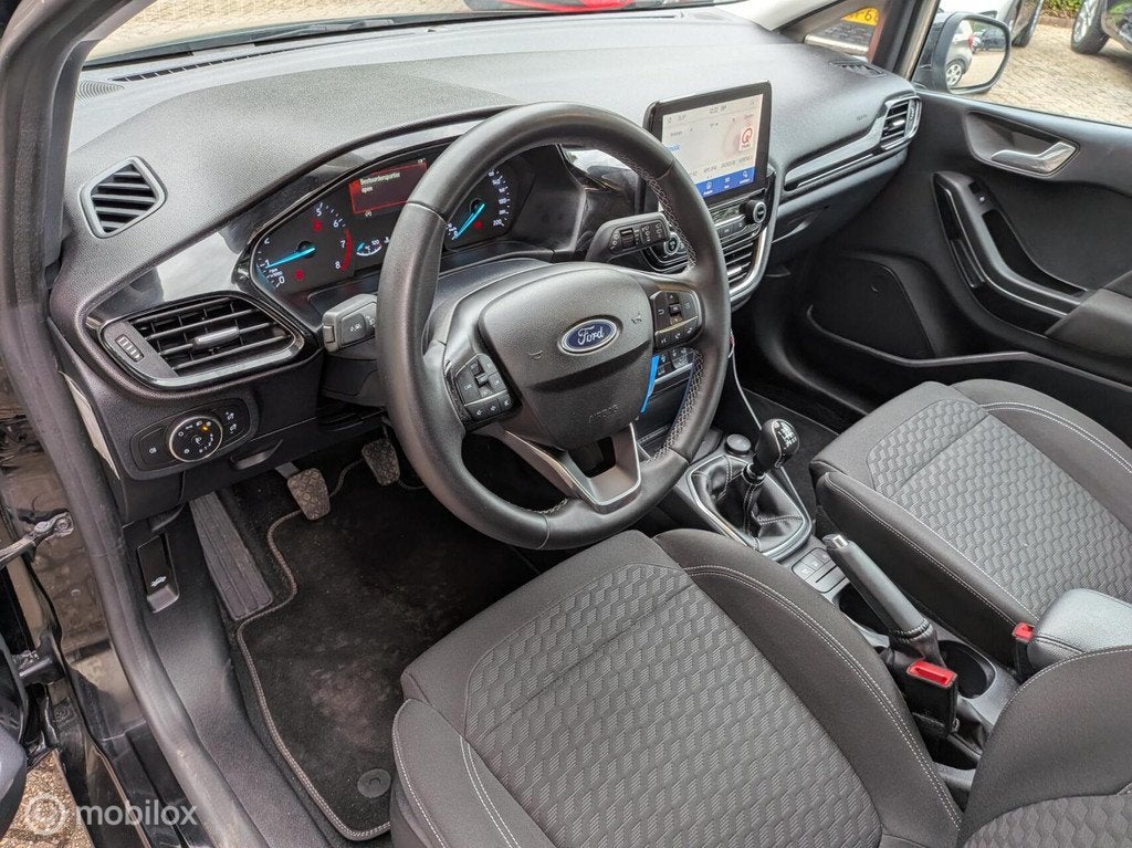 Ford Fiesta 1.0 EcoBoost Hybrid Titanium, Voorwielaandrijving, Euro 6, Automatische klimaatregeling, Origineel Nederlands