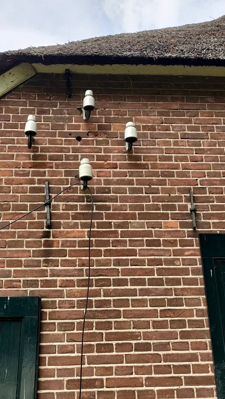 Vintage porseleinen isolatoren voor buitenbedrading, Antiek en Kunst, Ophalen