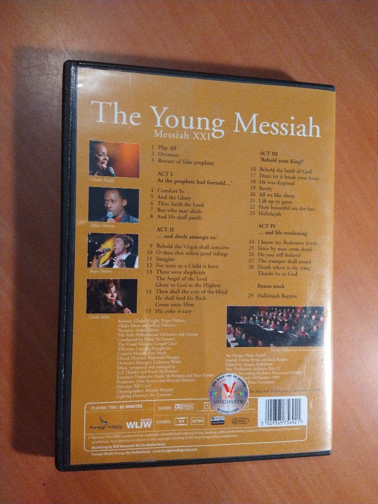 DVD The Young Messiah - Messiah XXI, Alle leeftijden, Ophalen of Verzenden, Zo goed als nieuw