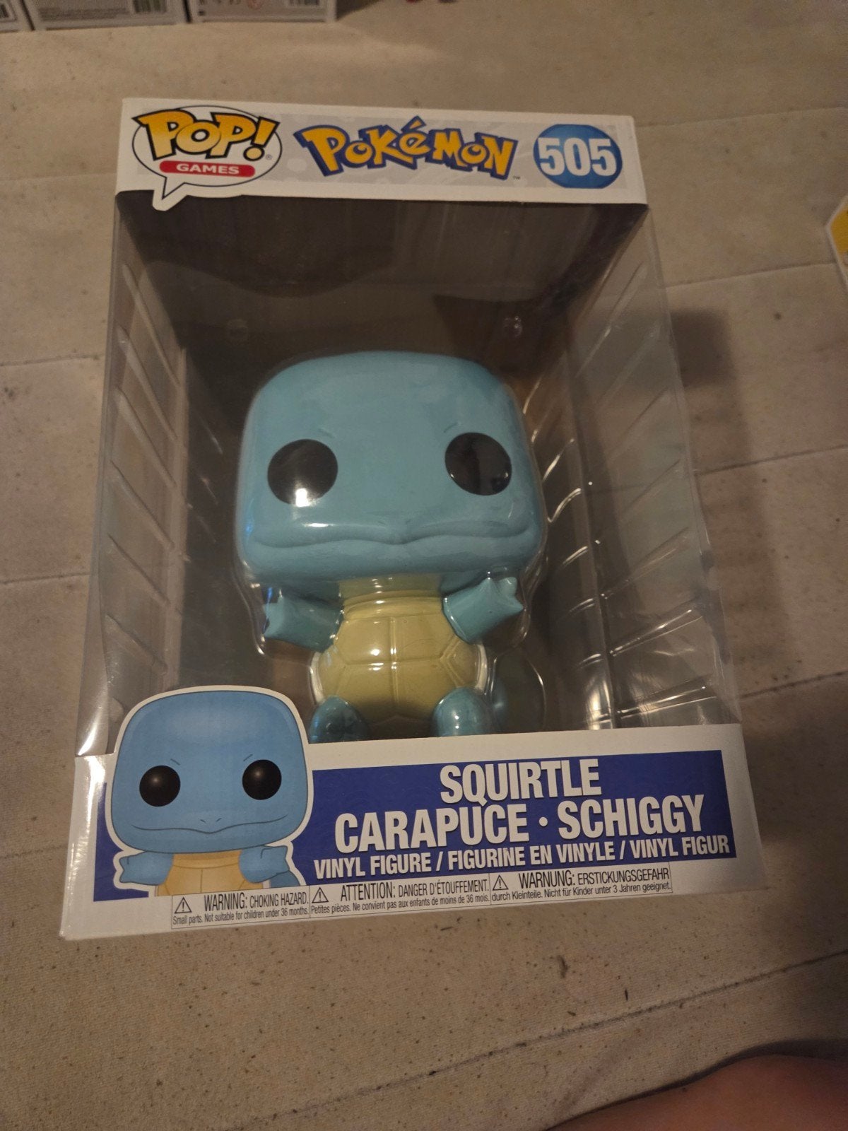 Funko Pop! Pokémon Squirtle #505 - Nieuw in doos, Ophalen of Verzenden, Nieuw