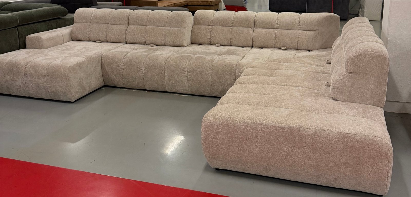 Nieuw Bolano U-bank van Seats and Sofas, Ophalen, Hoekbank, 300 cm of meer, Zo goed als nieuw
