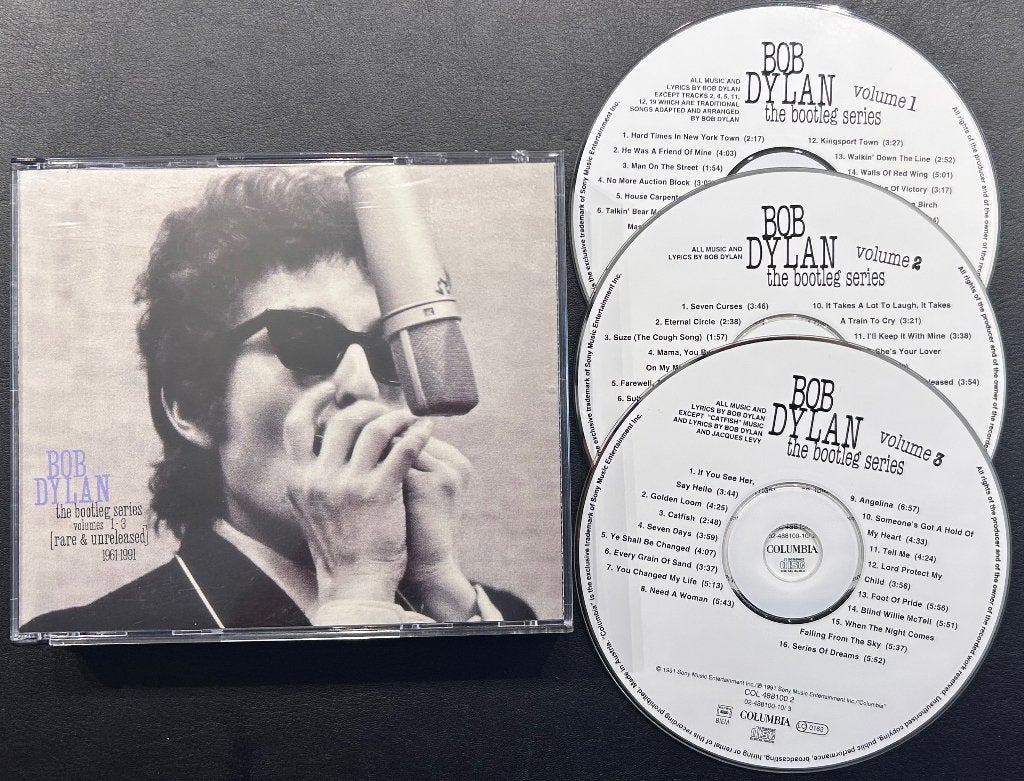 BOB DYLAN - The Bootleg series vol.1-3 ( 3CD ), Ophalen of Verzenden, Zo goed als nieuw, Classic Rock, Boxset
