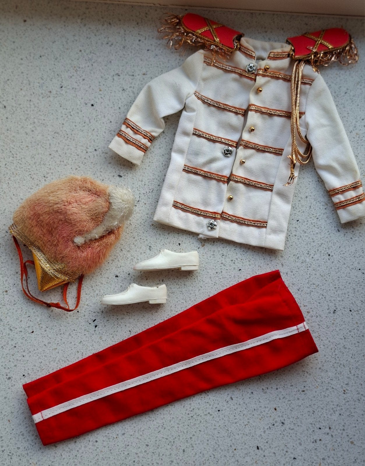 Barbie vintage KEN Drum Major 60s Mattel, Ophalen of Verzenden, Barbie
