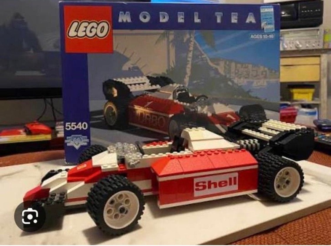 Lego Model Team 5540 F1-racer/vliegtuig (zonder doos), Ophalen of Verzenden, Gebruikt