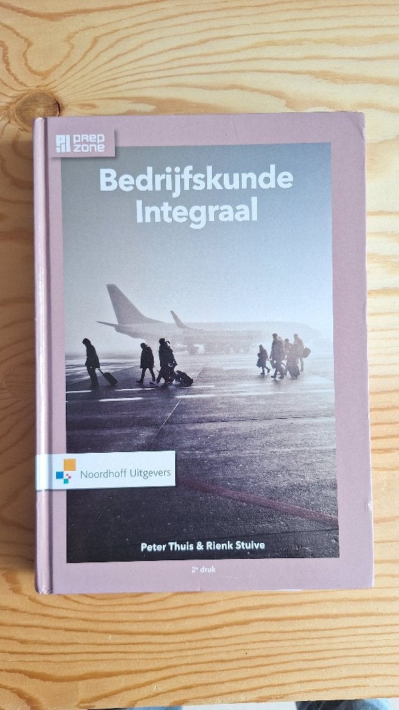 Bedrijfskunde integraal 978900186877, Boeken, Ophalen of Verzenden, Beta, Zo goed als nieuw, HBO
