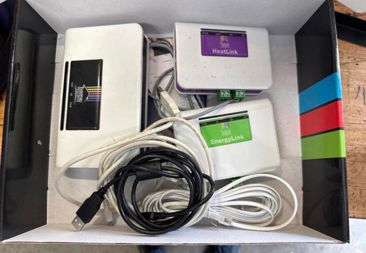 HomeWizard EnergyLink & HeatLink Domotica Set, Ophalen of Verzenden, Gebruikt