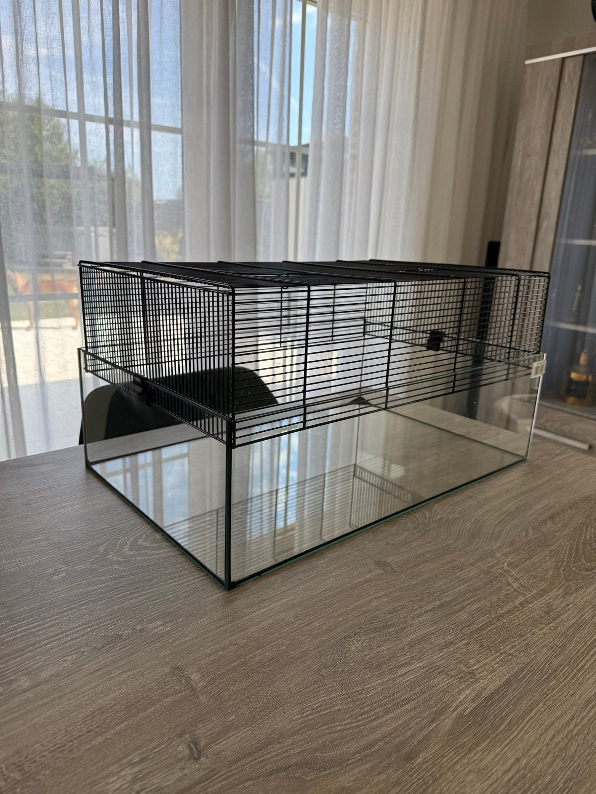 Hamster/gerbil kooi te koop, Dieren en Toebehoren, Knaagdieren en Konijnen | Hokken en Kooien, Ophalen, Minder dan 75 cm, Kooi