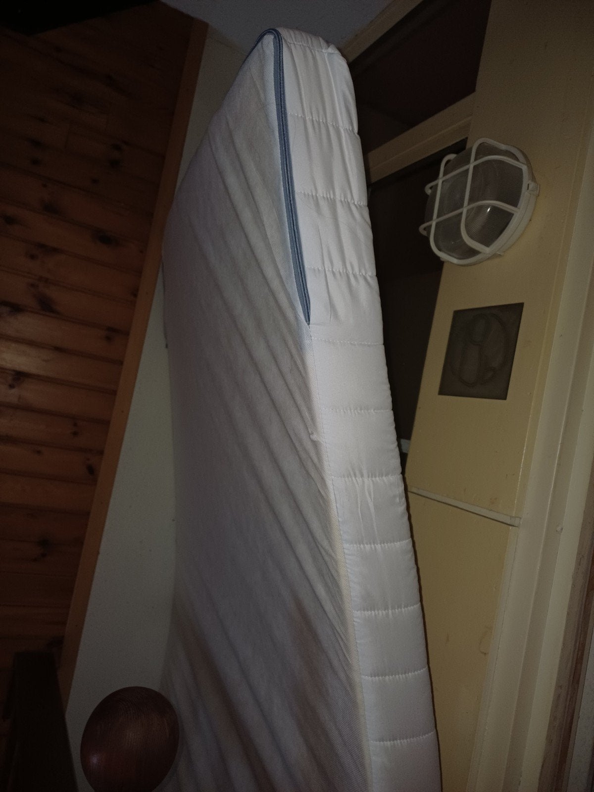 Matrastopper..met afneembare hoes., Ophalen, Gebruikt, 200 cm, 120 cm