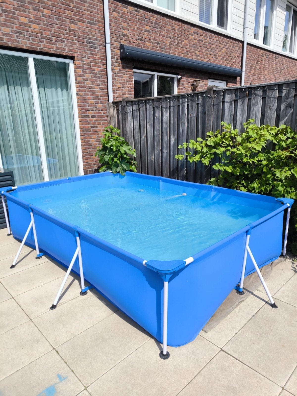 Compleet Zwembad 3x2m met waterpomp,  accessoire, Tuin en Terras, Zwembaden, Ophalen of Verzenden, Zo goed als nieuw, Opzetzwembad