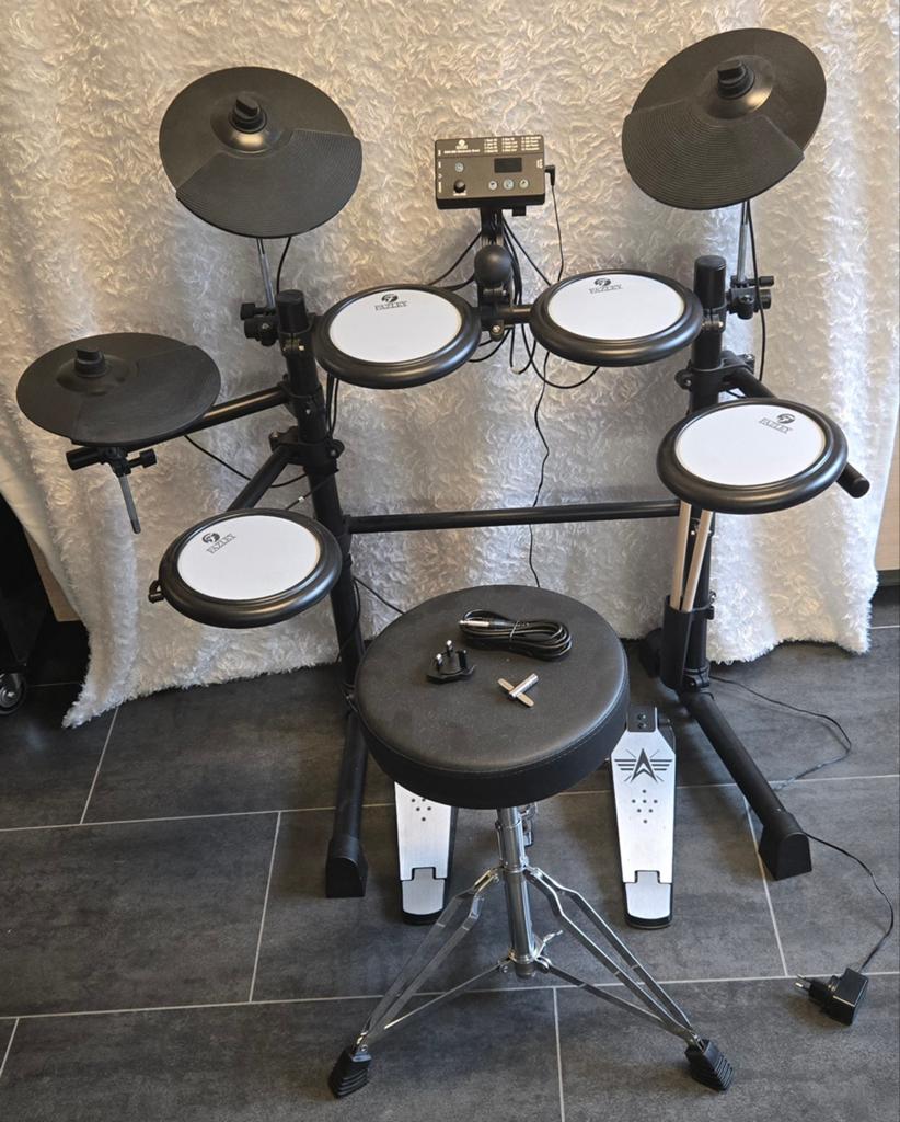 Fazley DDK-020 elektronisch drumstel, Muziek en Instrumenten, Drumstellen en Slagwerk, Ophalen, Zo goed als nieuw, Overige merken