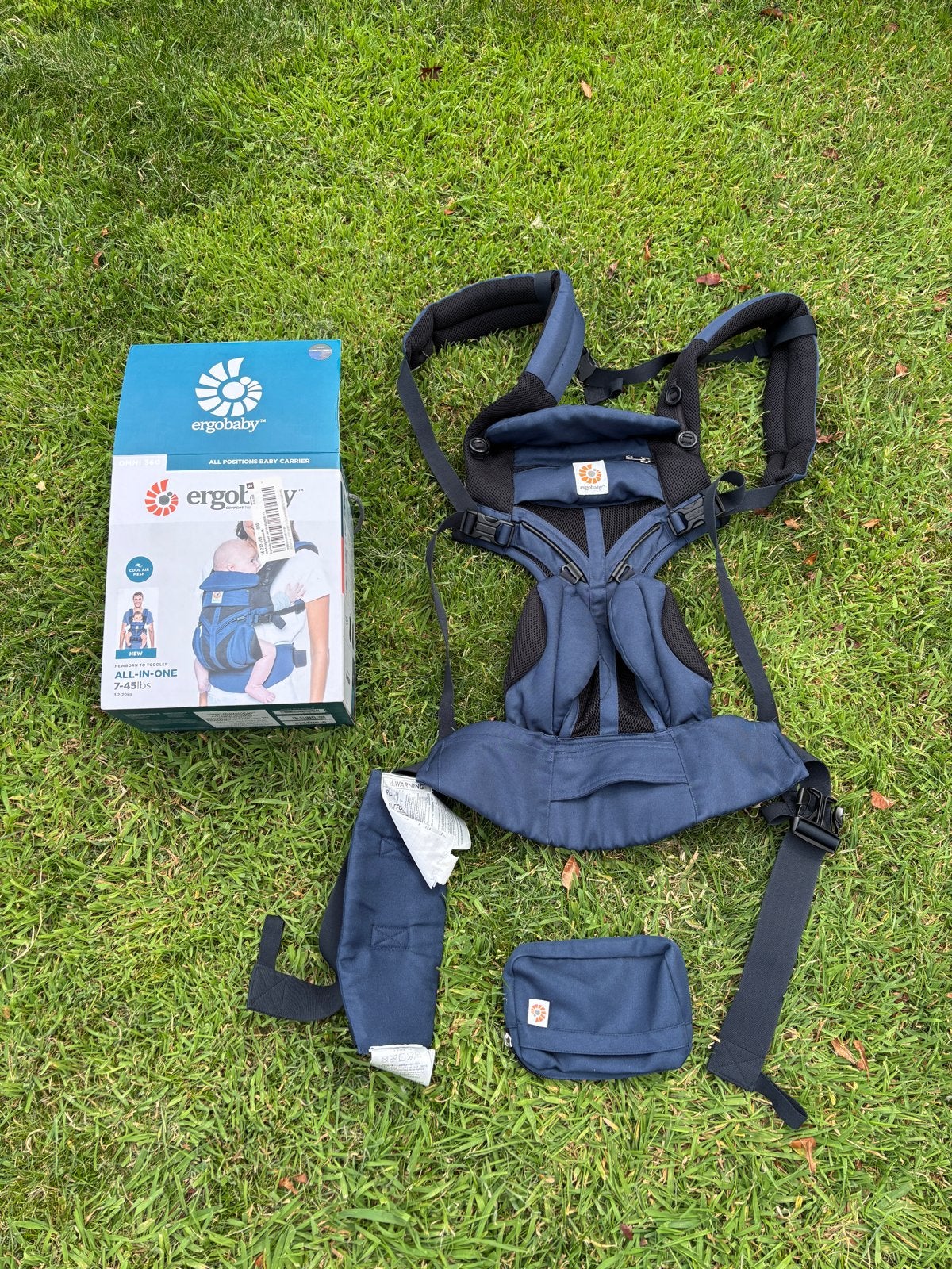 Ergobaby Omni 360 Draagzak - All-in-One, Kinderen en Baby's, Babydragers en Draagdoeken, Zo goed als nieuw, Buik, Rug of Zij, Draagzak