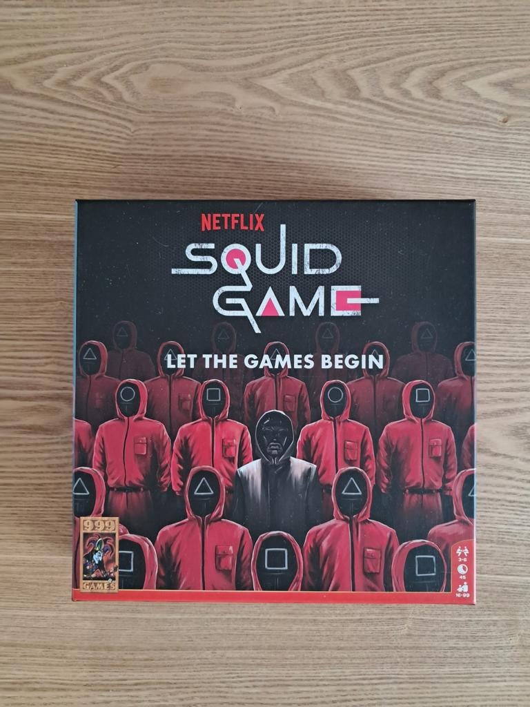 Squid Game: Let the Games Begin Bordspel - Netflix, Vijf spelers of meer, Ophalen of Verzenden, Zo goed als nieuw, Netflix