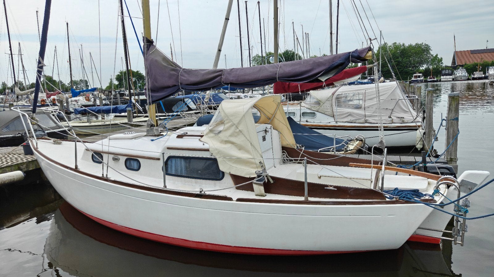 STURGEON 22 Zeilboot klaar voor avontuur! incl Ligplaats, Ophalen, 70 cm, Gebruikt, Viertaktmotor