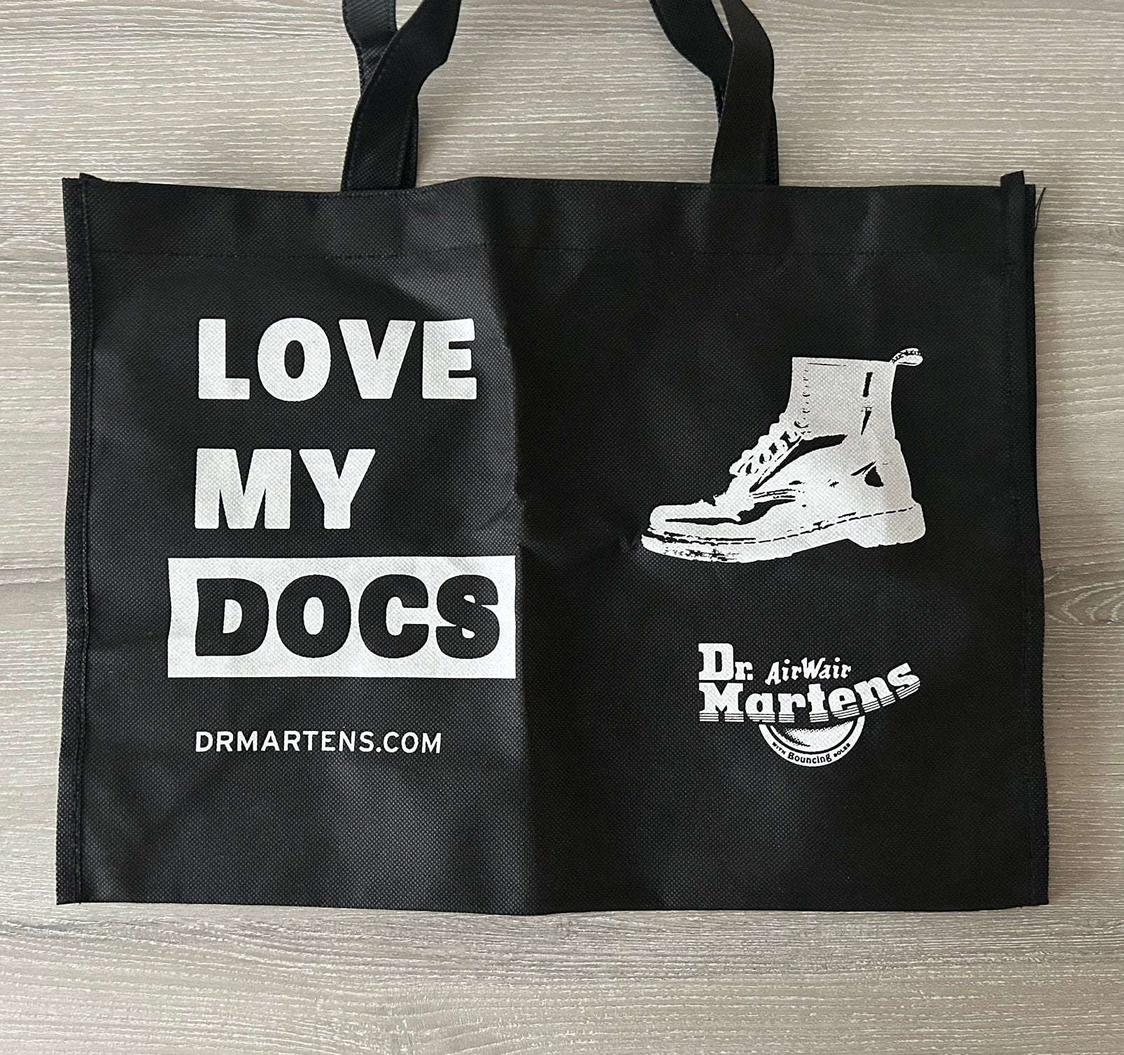 Zwarte tas Dr Martens, Ophalen of Verzenden, Zo goed als nieuw, Zwart