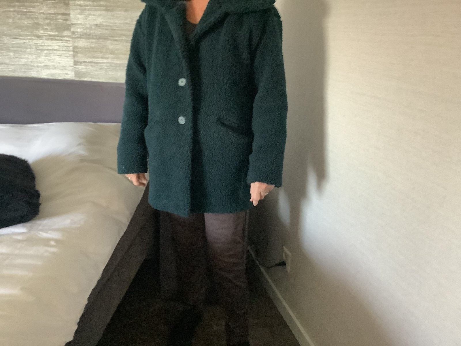 Winterjas Jin-Jinny maat 42, Ophalen of Verzenden, Gedragen, Maat 42/44 (L), Groen