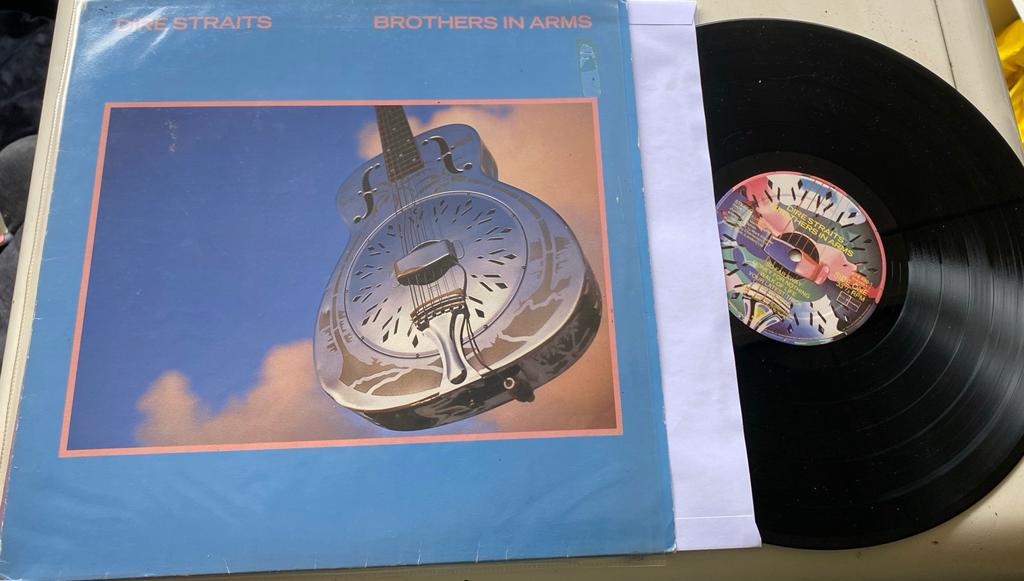 Dire Straits lp brothers in arms, Ophalen of Verzenden, Zo goed als nieuw, 12 inch, Poprock
