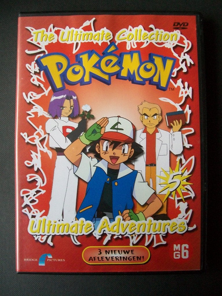 POKEMON THE ULTIMATE COLLECTION (5) in nieuwstaat, Cd's en Dvd's, Dvd's | Tekenfilms en Animatie, Tekenfilm, Verzenden, Anime (Japans)