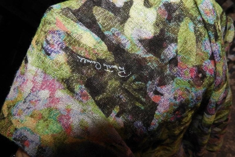 Roberto Cavalli kleurrijk truitje tuniek print goud label, Kleding | Dames, Maat 38/40 (M), Zo goed als nieuw, Roberto Cavalli