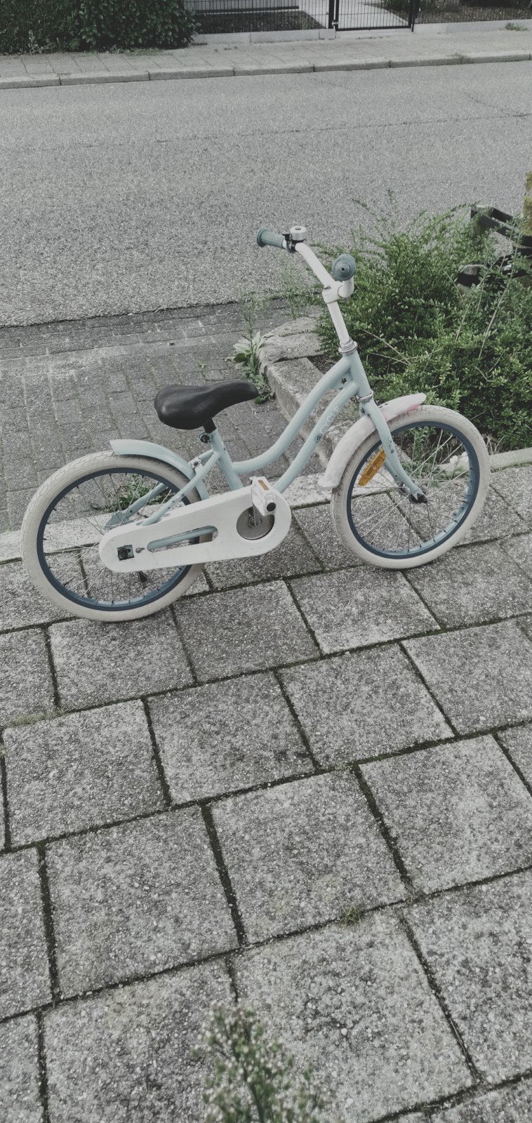 meisjes fietsje met terugtraprem 18 inch, Ophalen, Gebruikt, 18 inch