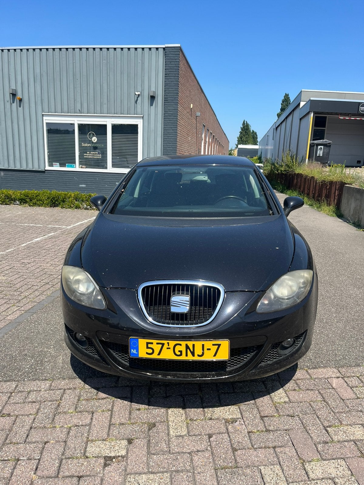Seat Leon 1.6 mpi 75KW 2008 Zwart, Auto's, 4 cilinders, Leon, Zwart, 1200 kg