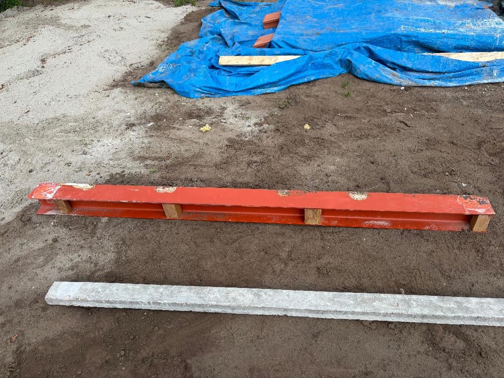 H balk, Doe-het-zelf en Verbouw, Metalen, Ophalen, Gebruikt, IJzer