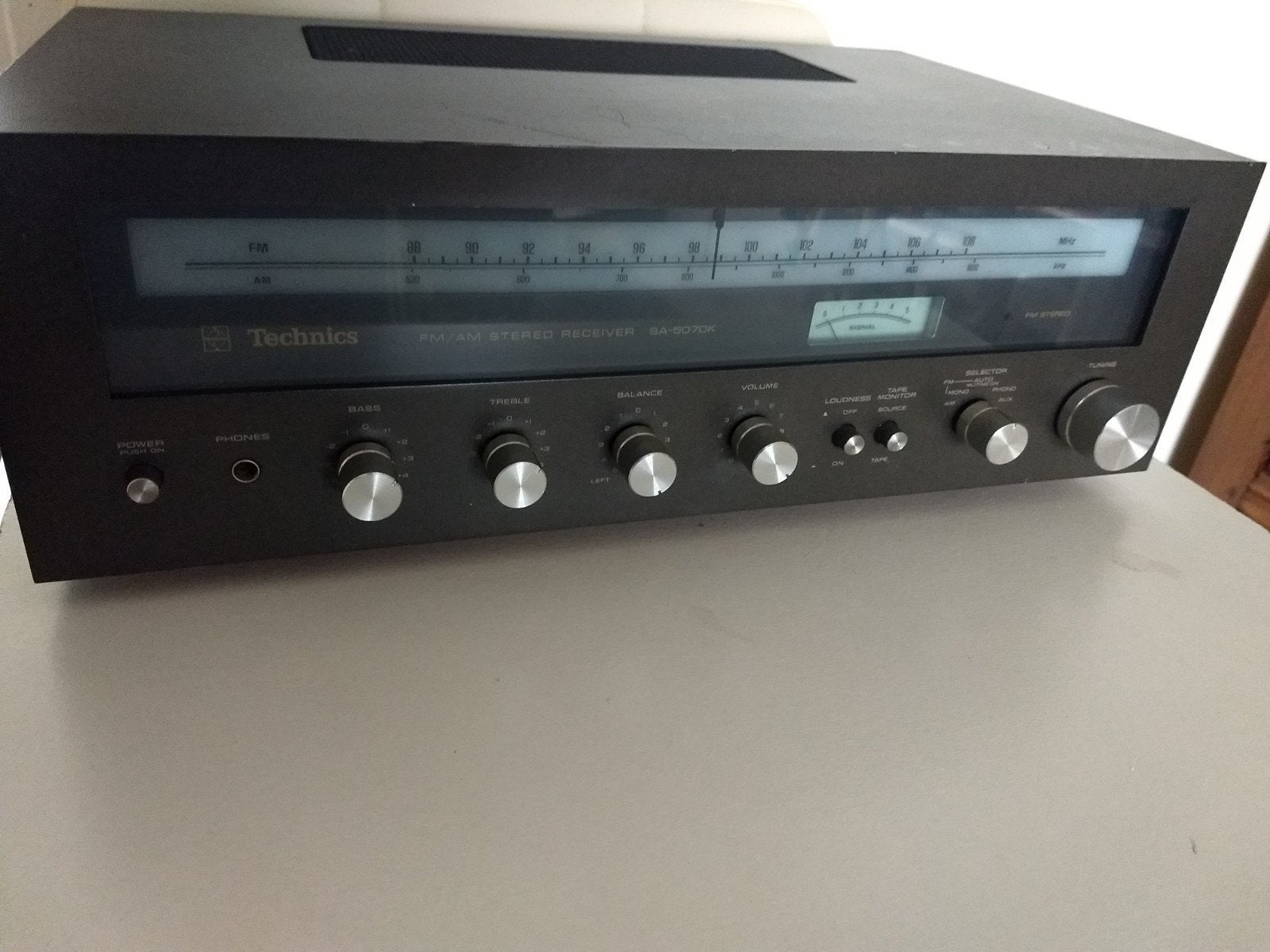 goede Technics Tuner versterker SA-5070, Ophalen