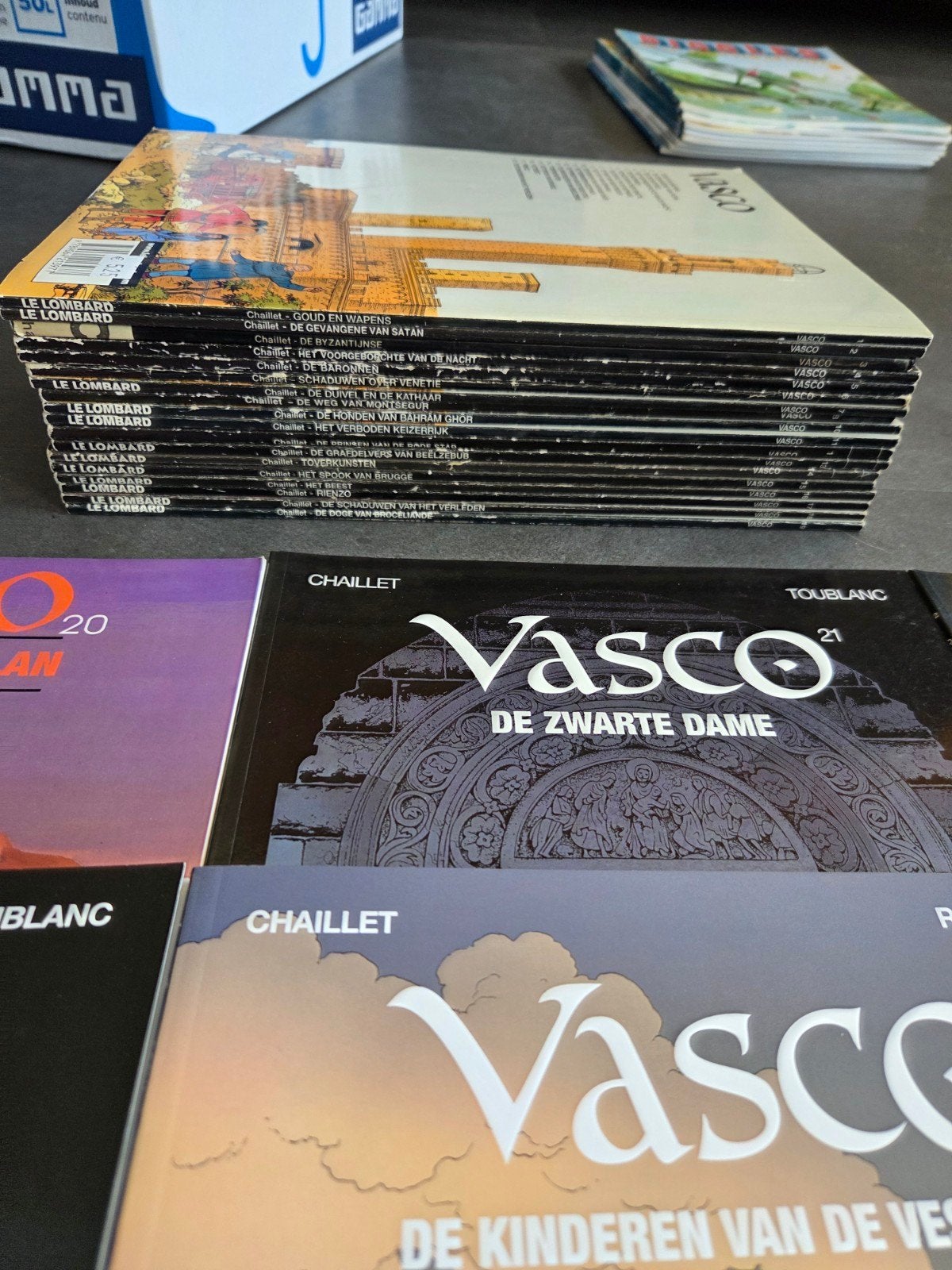 Vasco - Complete serie 1 tm 29, Complete serie of reeks, Ophalen of Verzenden, Gelezen