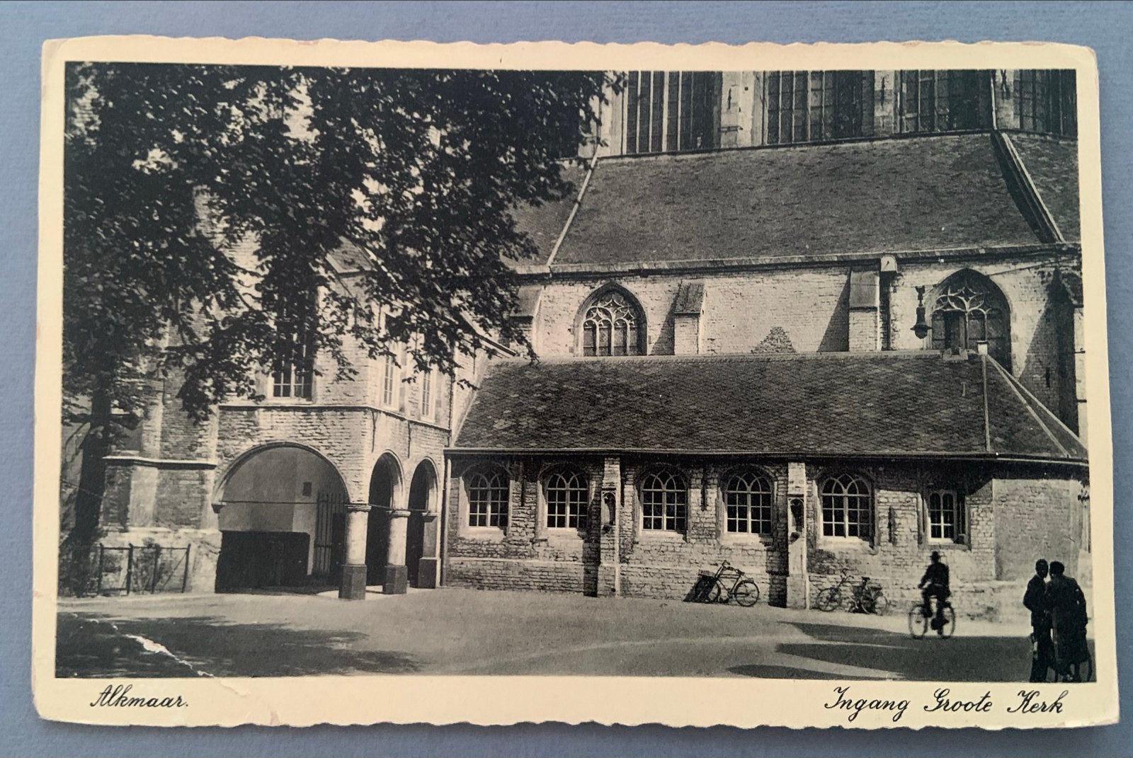 Alkmaar Ingang Grote Kerk, Verzenden, Voor 1920, Ongelopen, Noord-Holland