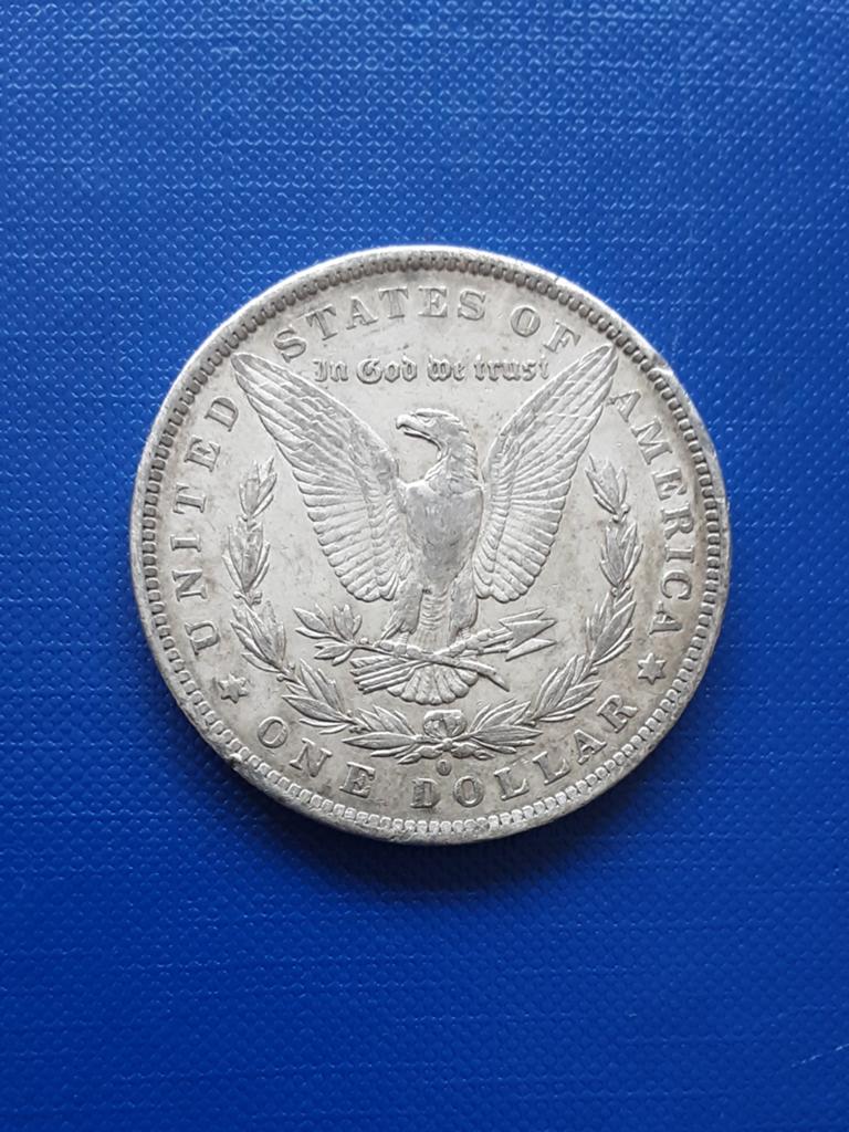 Morgan dollar 1883 O USA, Verzenden, Noord-Amerika, Losse munt, Zilver