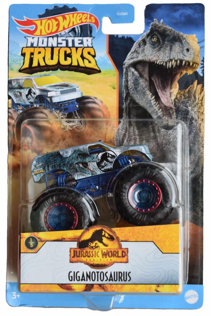 Hotwheels: Monster Trucks 1:64 Jurassic World Giganotosaurus, ., Nieuw, Ophalen of Verzenden, .