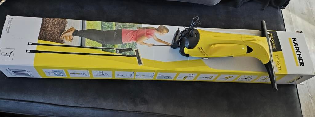 Kärcher Window Vac met verlengset - Nieuw in doos, Ophalen of Verzenden, Nieuw, Overige typen