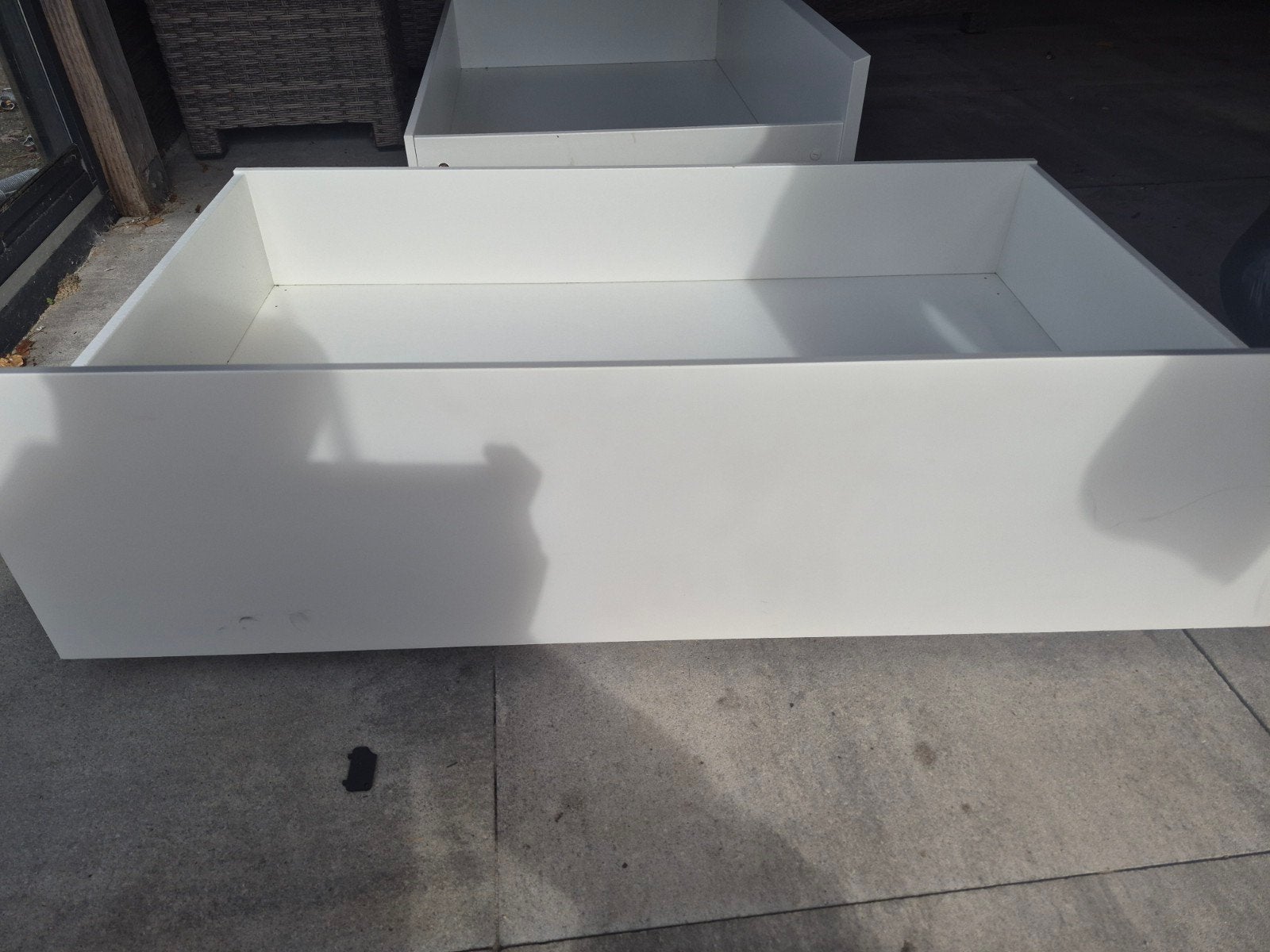 IKEA Malm bedlade wit, Ophalen, Gebruikt, Wit