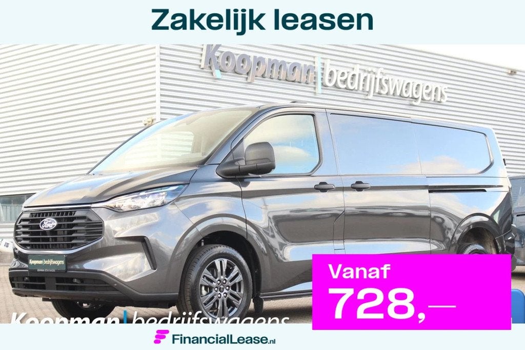 Ford Transit Custom 320 2.0TDCI 170pk L2H1 Trend | 4x4 | AWD, Automaat, 1836 kg, 4 cilinders, 2800 kg